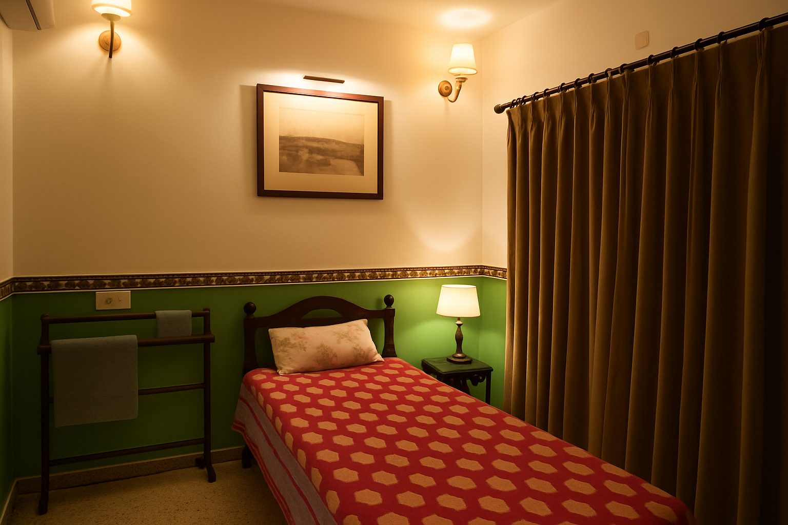 Elephant (en-suite single room with balcony)