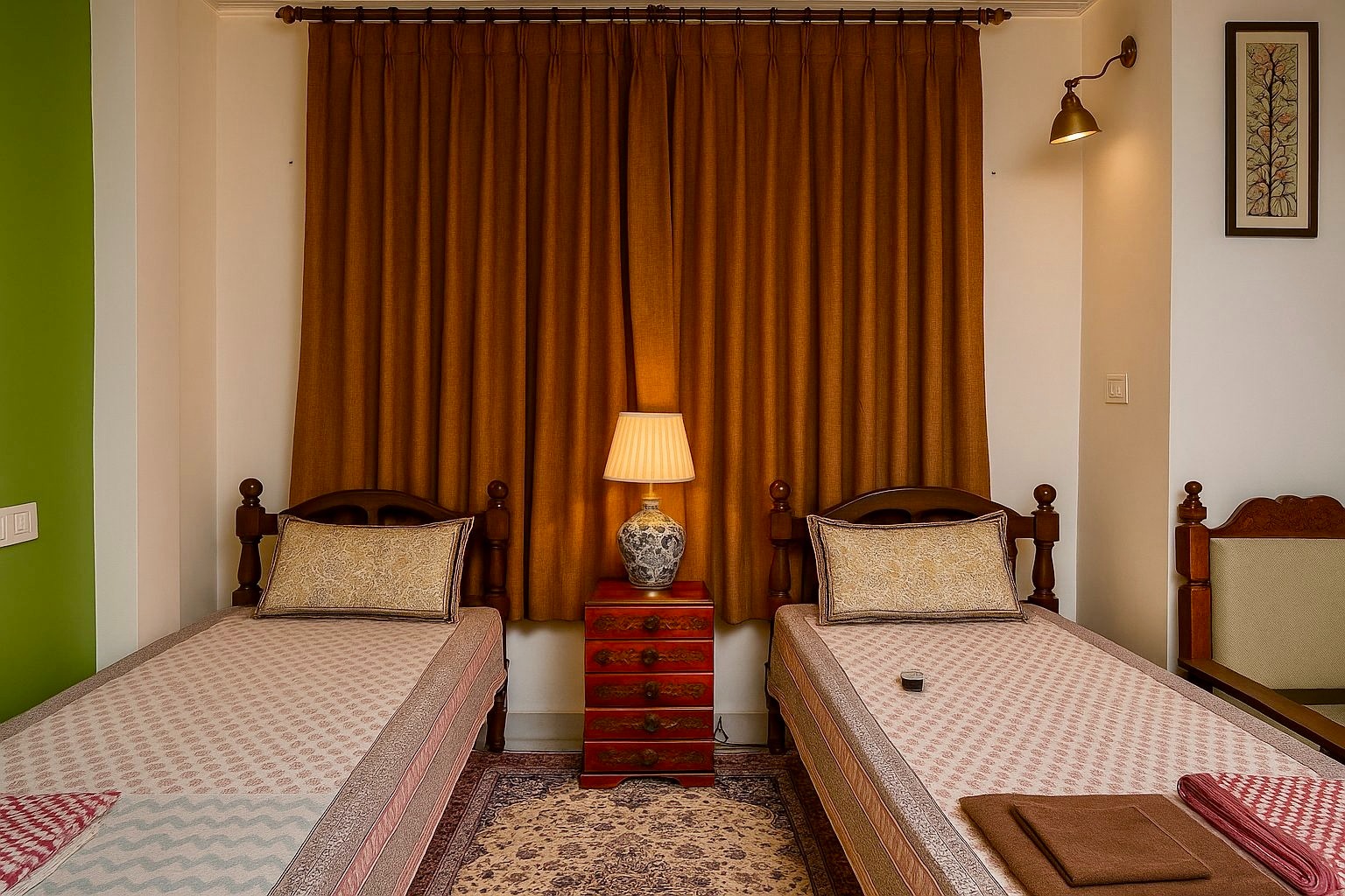 Madhubani (en-suite twin room)